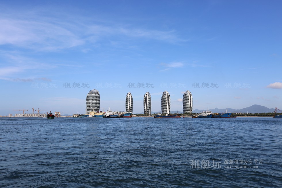 三亞旅游游艇租賃，三亞港至東島航線