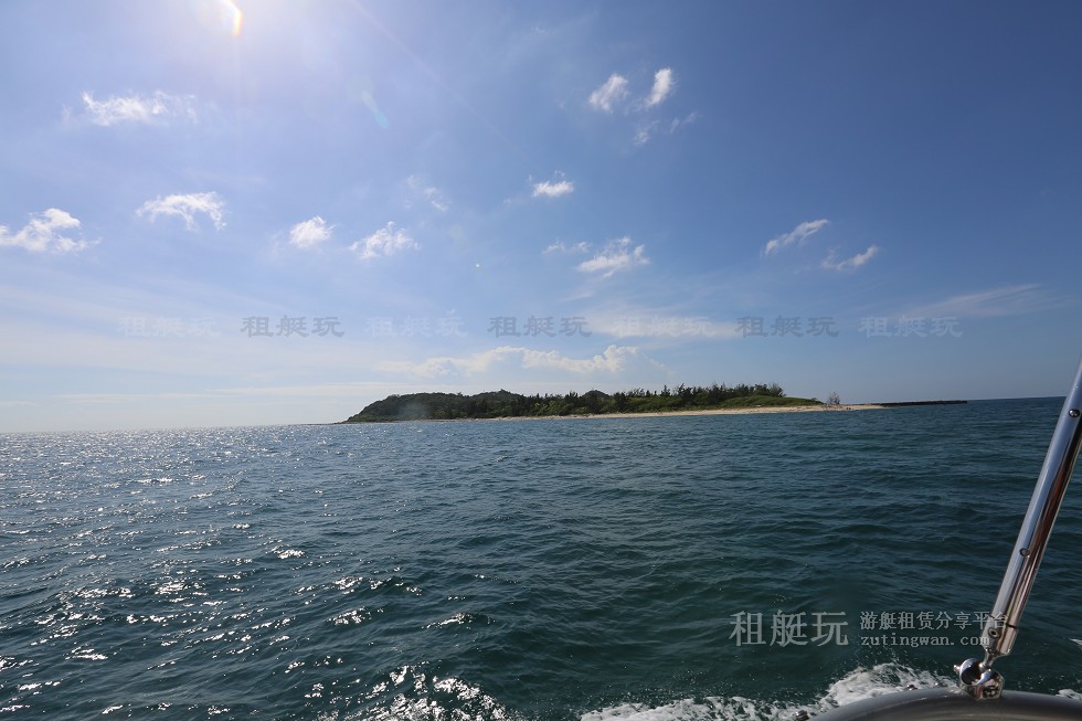 三亞旅游游艇租賃，三亞港至東島航線
