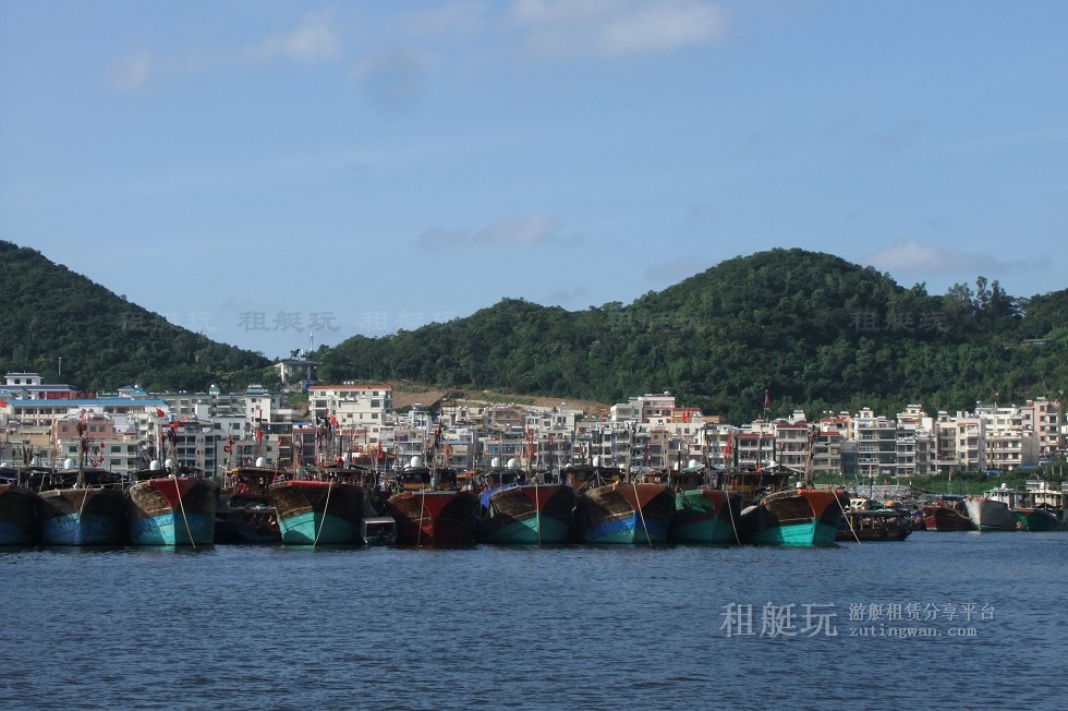 三亞旅游游艇租賃，三亞港至東島航線
