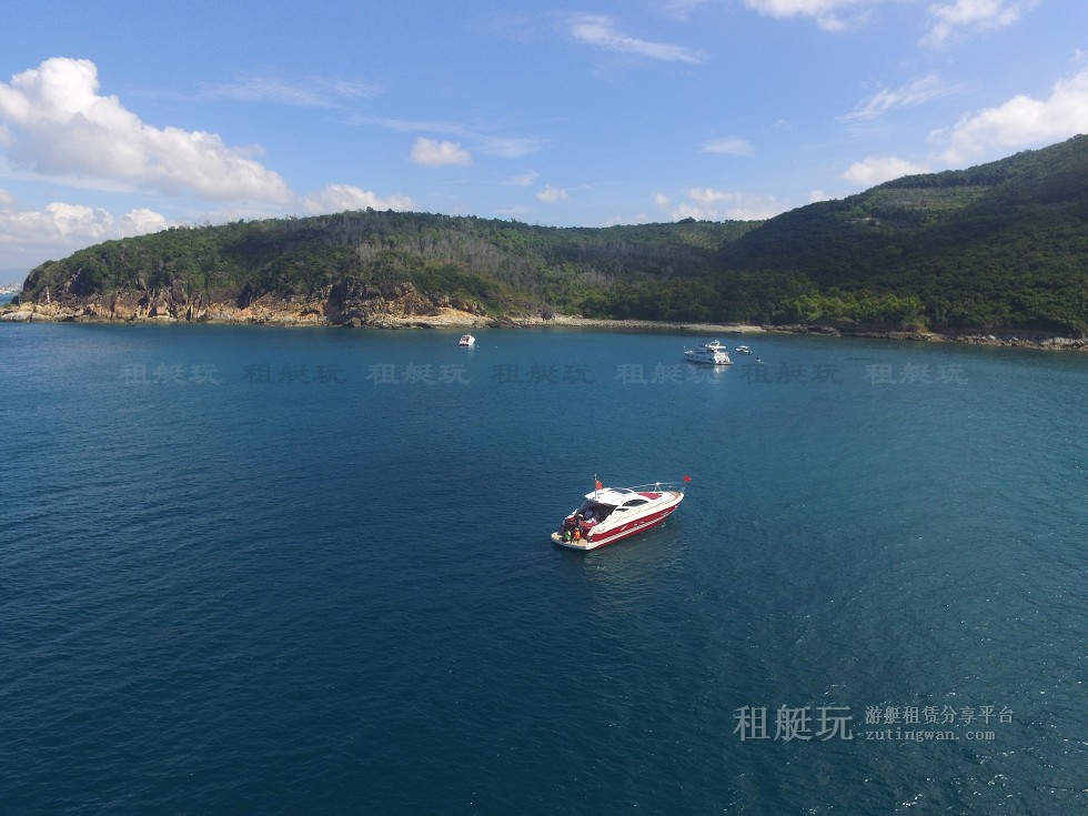三亞旅游游艇租賃，三亞港至三亞角航線