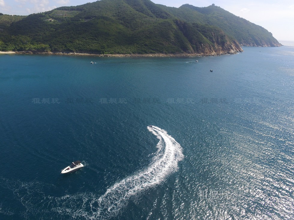 三亞旅游游艇租賃，三亞港至三亞角航線