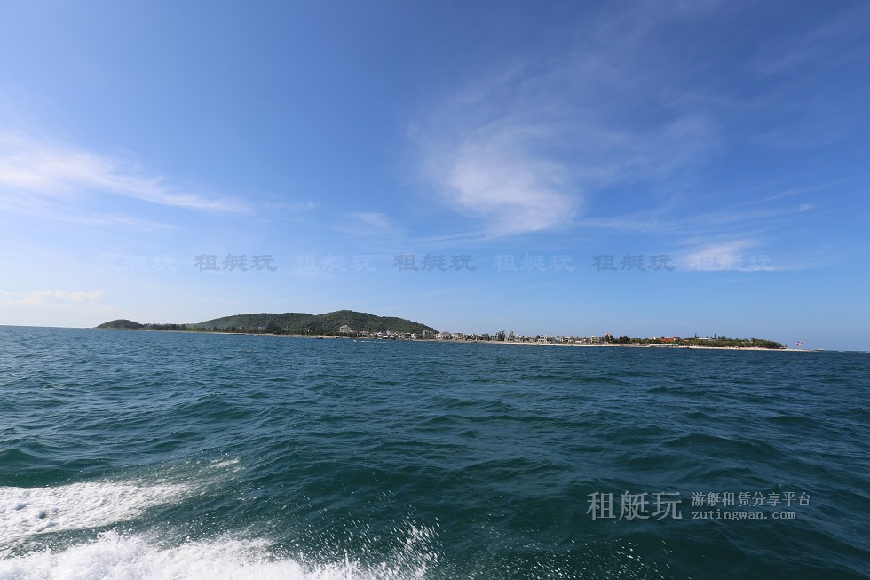 三亞旅游游艇租賃，三亞港至西島航線
