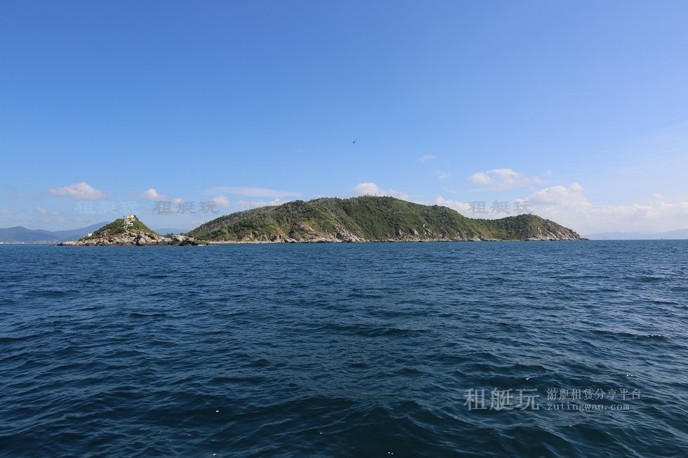 三亞旅游游艇租賃，三亞港至西島航線