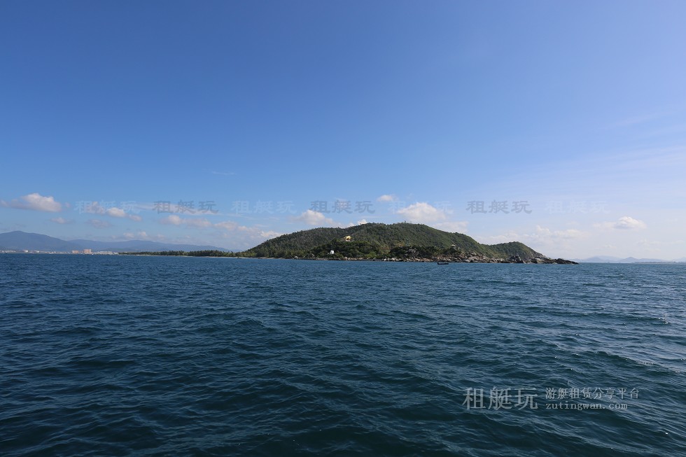 三亞旅游游艇租賃，三亞港至西島航線