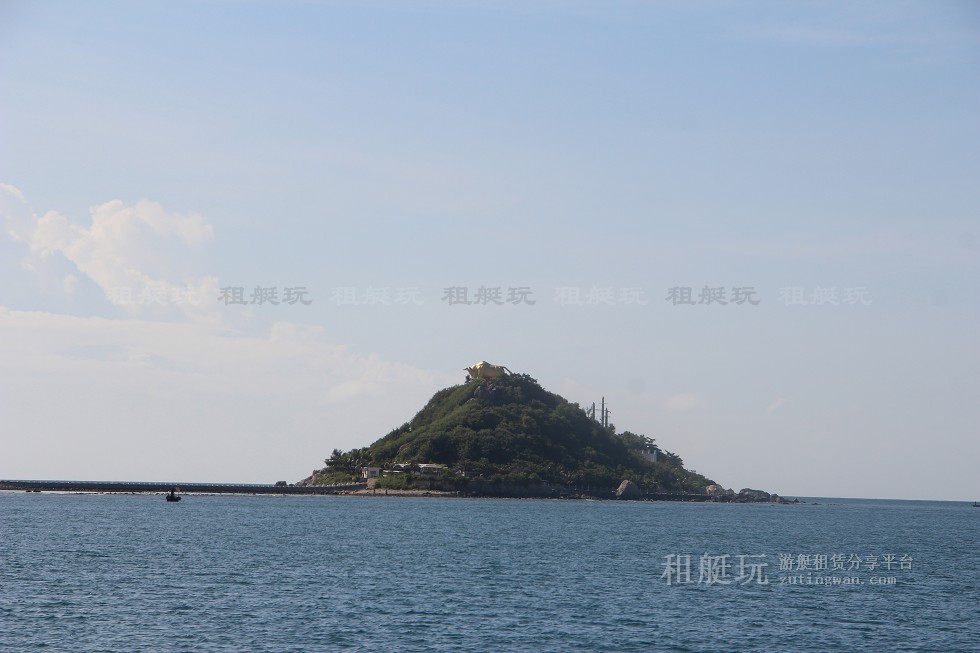 三亞旅游游艇租賃，三亞港至西島航線