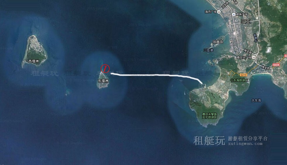三亞旅游游艇租賃 半山半島航線(xiàn)-東島航線(xiàn)